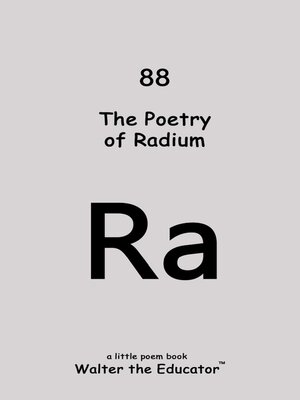 cover image of The Poetry of Radium
